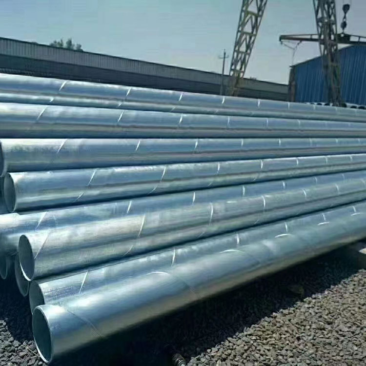 Tubería de acero SSAW galvanizada 3PE