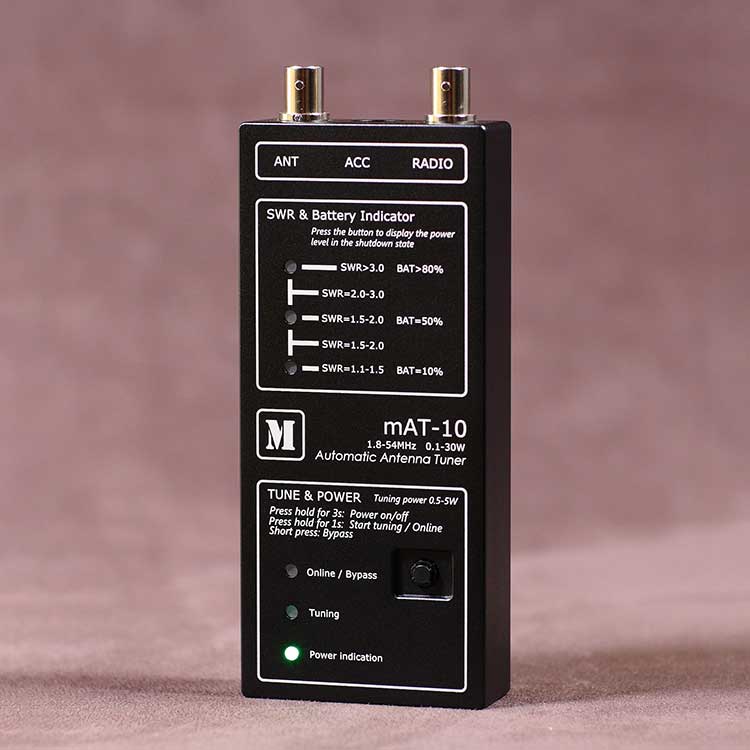 Sintonizador automático de antena mAT-10 HF